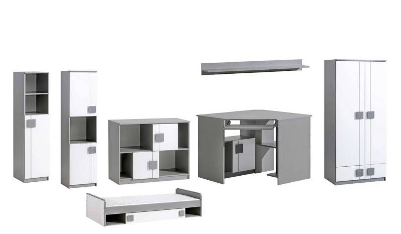 JVmoebel Jugendzimmer-Set Jugendzimmer Set mit Bett und Schreibtisch für Kinder, Made in Europa JVmoebel Jugendzimmer-Set Jugendzimmer Set mit Bett und Schreibtisch für Kinder, Made in Europa von JVmoebel