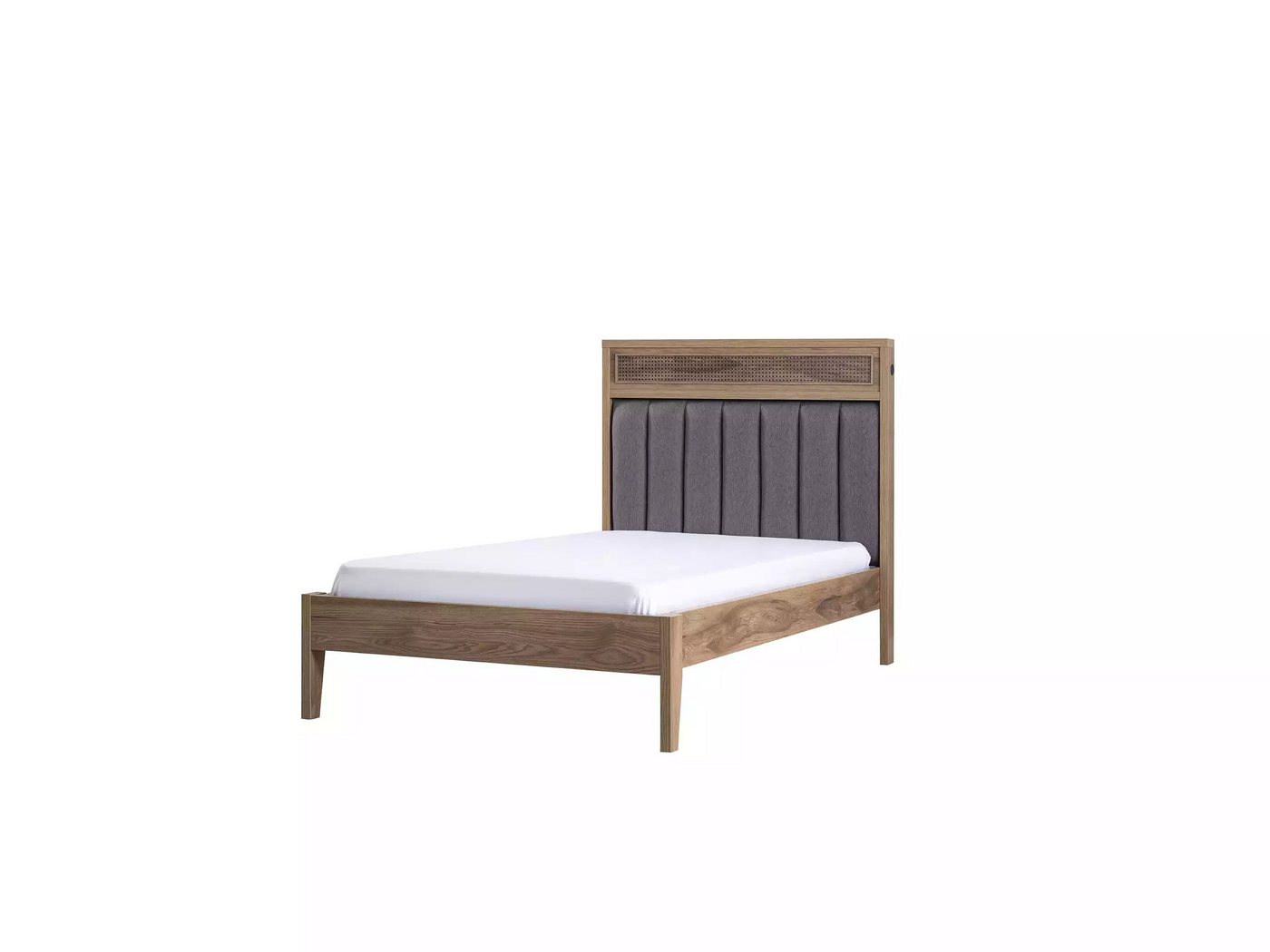 JVmoebel Kinderbett Bettrahmen Kindermöbel Bett Holz Braun Jugendbett 100 cm, Made in Europa von JVmoebel