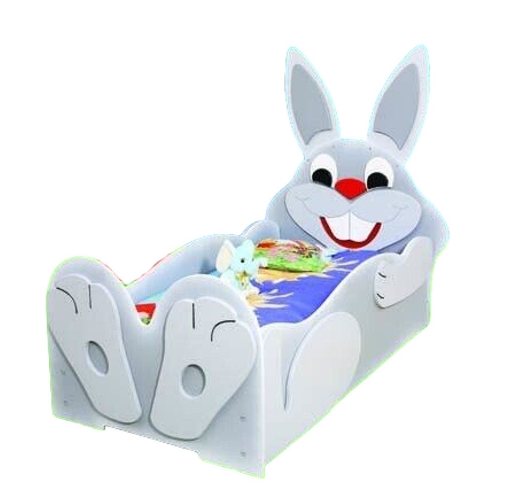 JVmoebel Kinderbett Bett Kinderzimmer Betten mit Tiermotiv Schlafbett für Kinder (1-tlg), Made in Europa von JVmoebel