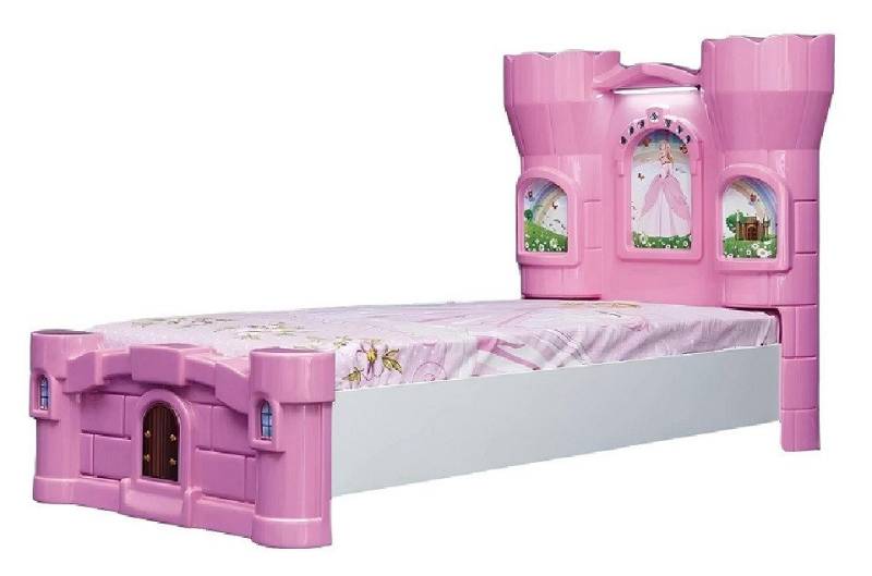JVmoebel Kinderbett Prinzessin Bett Kutsche Jugendbett Schloss Mädchen Kinderzimmer (1-tlg., KINDERBETT), Made in Europa von JVmoebel