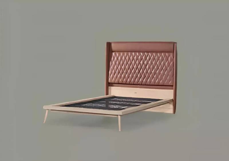 JVmoebel Kinderbett Stilvolles Jugendbett Möbel aus Holz mit Polsterung in Braun, Made in Europa JVmoebel Kinderbett Stilvolles Jugendbett Möbel aus Holz mit Polsterung in Braun, Made in Europa von JVmoebel