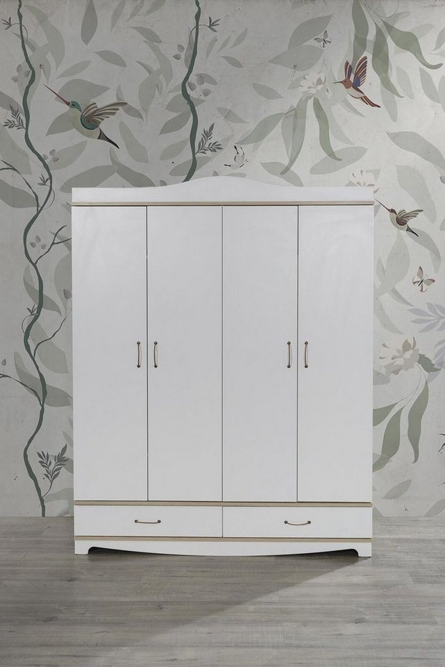 JVmoebel Kinderkleiderschrank Kleiderschrank Jugendzimmer Möbel Design Italienische Stil Schrank (1-St., 1x Kleiderschrank) Made in Europa von JVmoebel