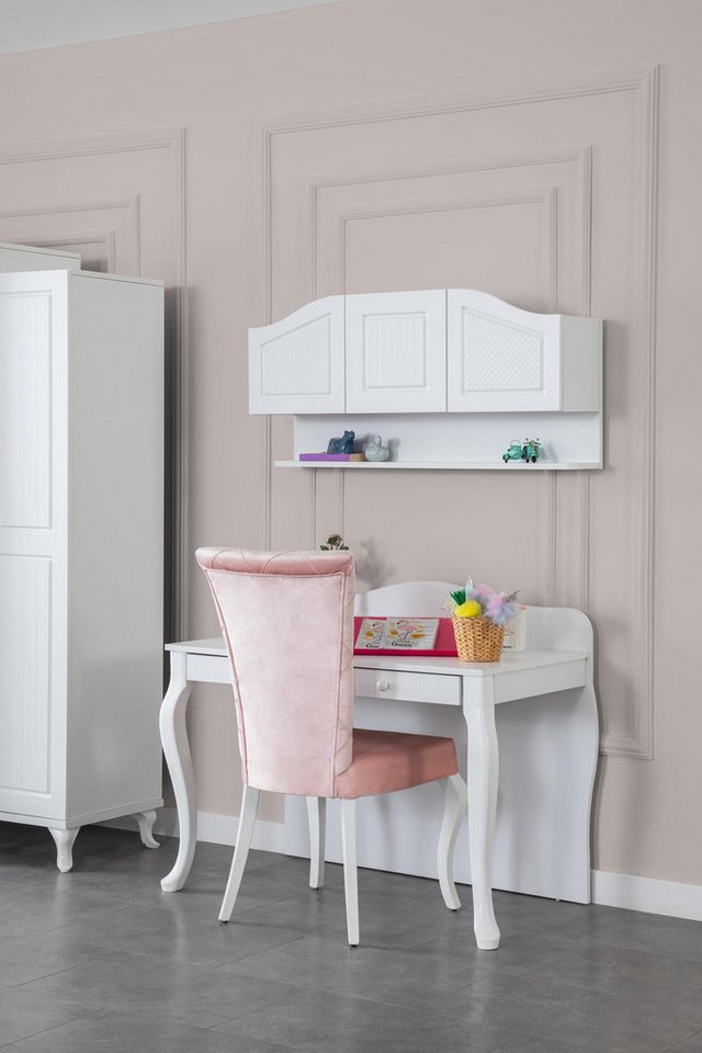 JVmoebel Kinderschreibtisch Holzschreibtisch im modernen Design für Jugendzimmer in Weiß, Made in Europa JVmoebel Kinderschreibtisch Holzschreibtisch im modernen Design für Jugendzimmer in Weiß, Made in Europa von JVmoebel
