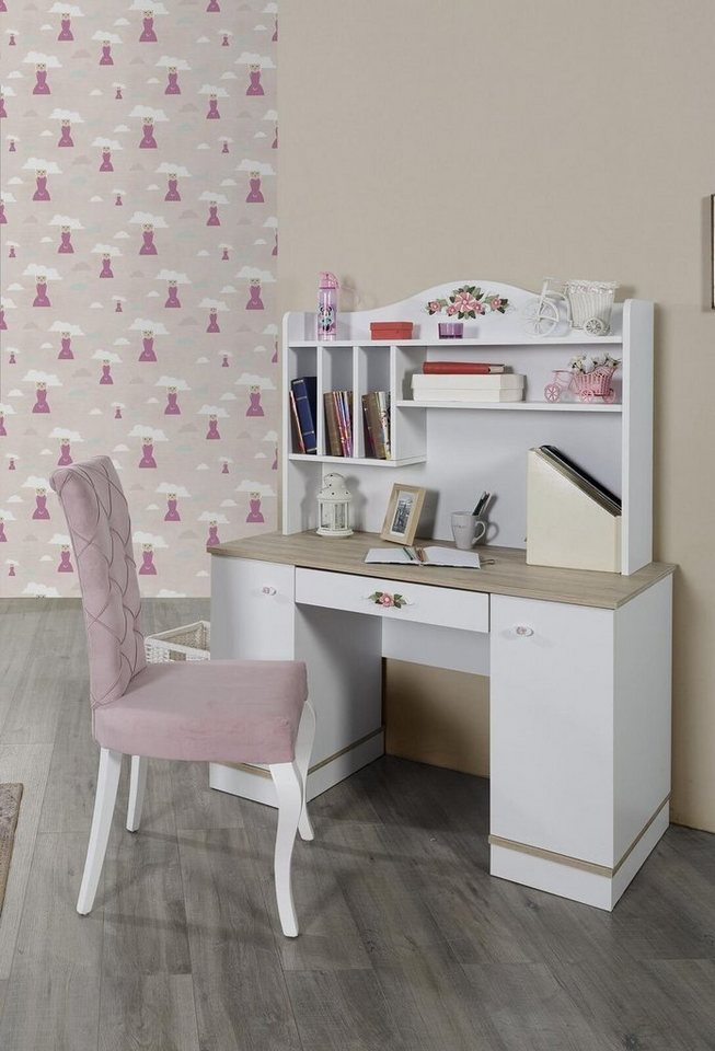 JVmoebel Kinderschreibtisch Jugendzimmer Möbel Kinderzimmer Holz Schreibtisch Regale Möbel Design, Made in Europa JVmoebel Kinderschreibtisch Jugendzimmer Möbel Kinderzimmer Holz Schreibtisch Regale Möbel Design, Made in Europa von JVmoebel