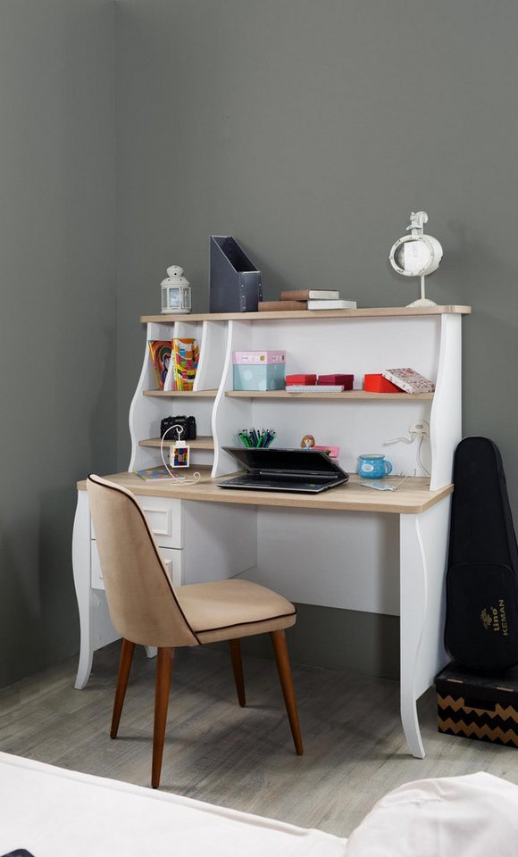 JVmoebel Kinderschreibtisch Luxus Schreibtisch Holz Möbel Design Tisch Einrichtung Designer Tische, Made in Europa JVmoebel Kinderschreibtisch Luxus Schreibtisch Holz Möbel Design Tisch Einrichtung Designer Tische, Made in Europa von JVmoebel