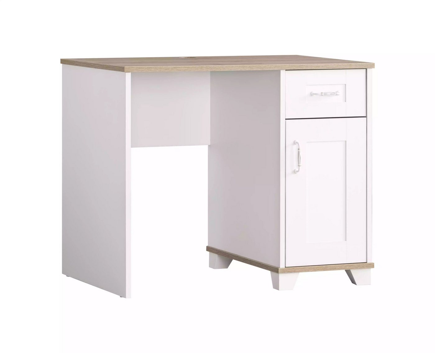 JVmoebel Kinderschreibtisch Moderner Schreibtisch aus Holz in Weiß für das Home Office (1-St., 1x nur Schreibtisch ohne Stuhl), Made in Europa von JVmoebel
