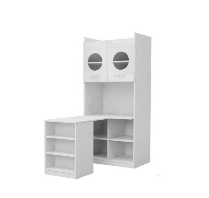JVmoebel Kinderschreibtisch Schreibtisch Weiß Tisch Büro Kinderzimmer Jugendzimmer Tische Neu, Made in Europa von JVmoebel
