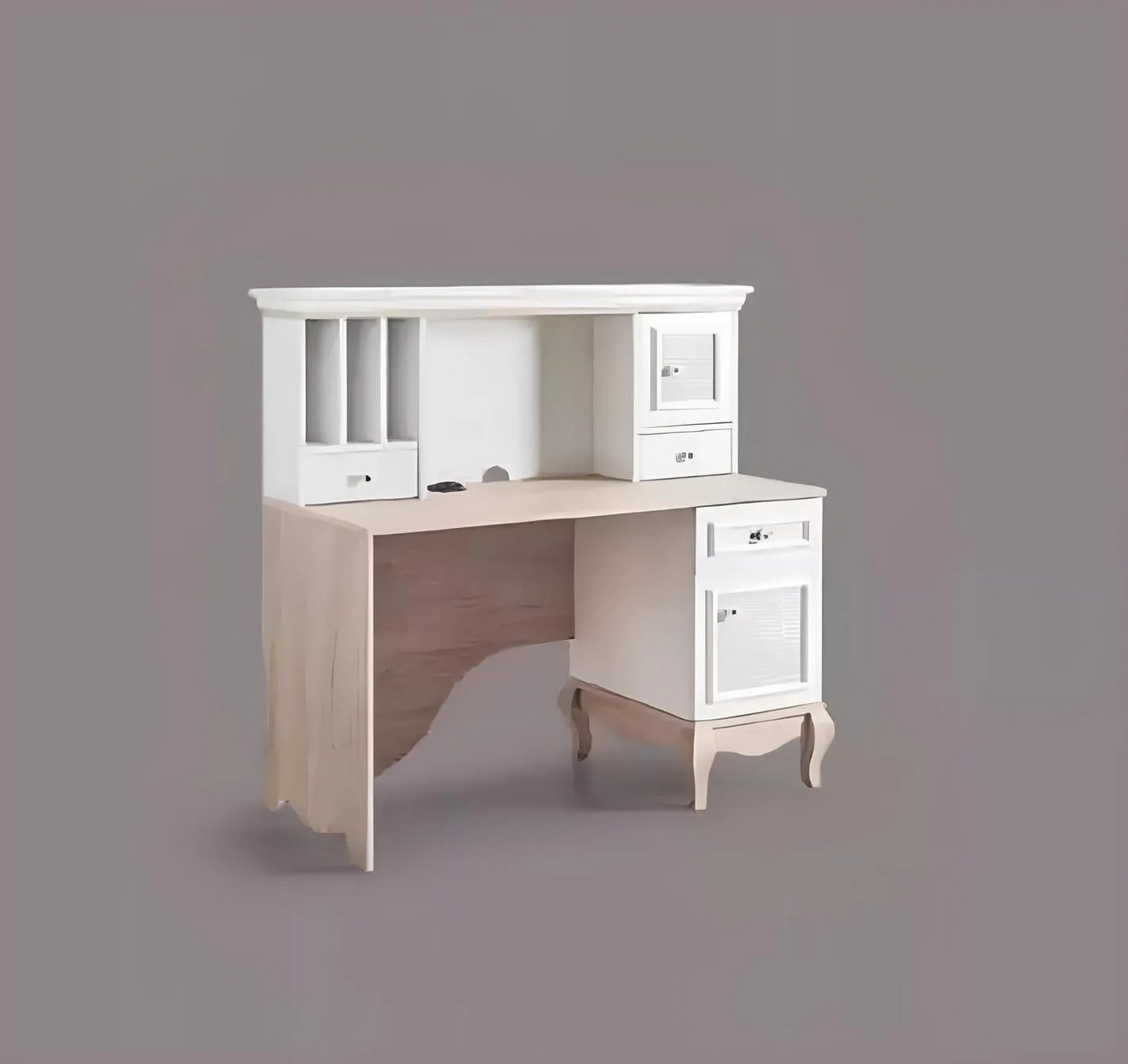 JVmoebel Kinderschreibtisch Sekretär im Landhaus-Design – Weiße Holzschreibtische und Tische, Made in Europa JVmoebel Kinderschreibtisch Sekretär im Landhaus-Design – Weiße Holzschreibtische und Tische, Made in Europa von JVmoebel