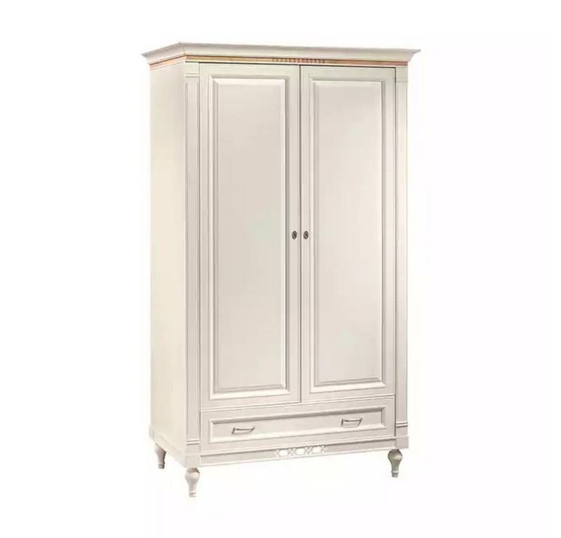 JVmoebel Kleiderschrank Antik Stil Weißer Kleiderschrank im Barockdesign für Schlafzimmer (1-St., Kleiderschrank) Made in Europa von JVmoebel