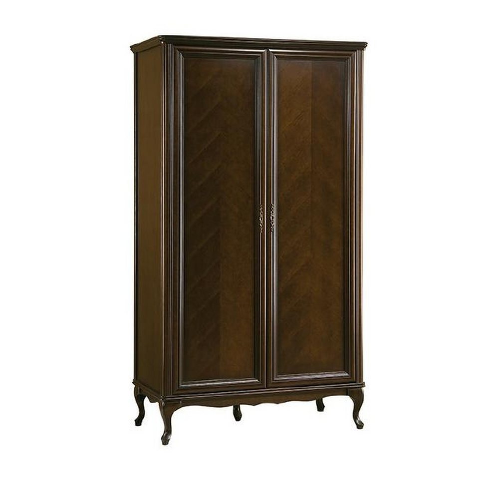 JVmoebel Kleiderschrank Antiker Braun Schrank aus Echt-Holz im Italienischen Stil Made in Europa JVmoebel Kleiderschrank Antiker Braun Schrank aus Echt-Holz im Italienischen Stil Made in Europa von JVmoebel