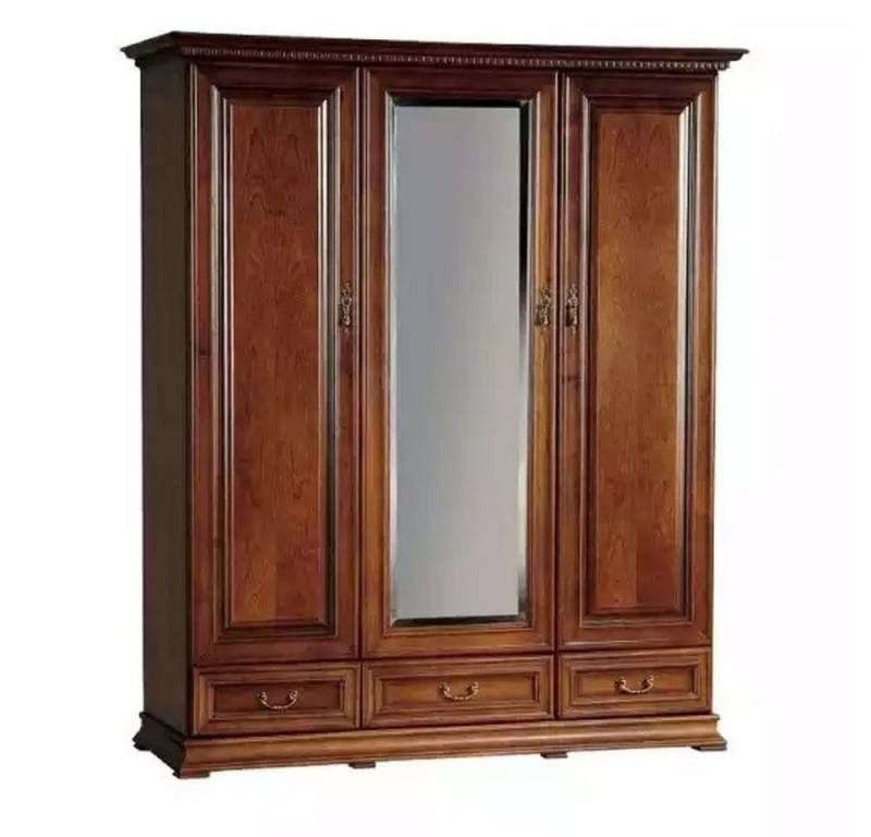 JVmoebel Kleiderschrank Antiker Holzkleiderschrank im Barockstil für das Schlafzimmer (1-St., Kleiderschrank) Made in Europa von JVmoebel