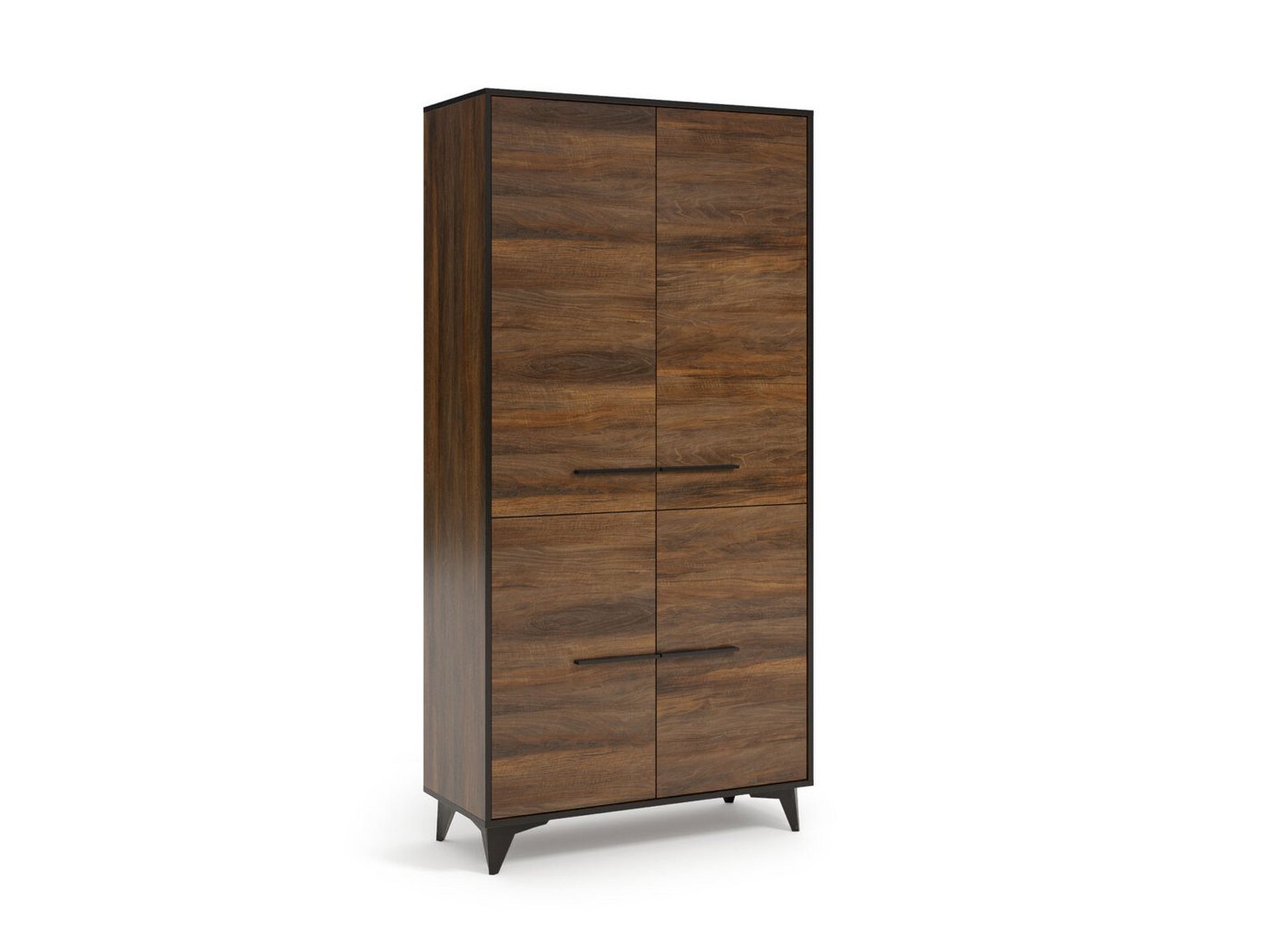 JVmoebel Kleiderschrank Brauner Stoffschrank aus Holz - Mehrzweck-Garderobenschrank Made in Europe JVmoebel Kleiderschrank Brauner Stoffschrank aus Holz - Mehrzweck-Garderobenschrank Made in Europe von JVmoebel