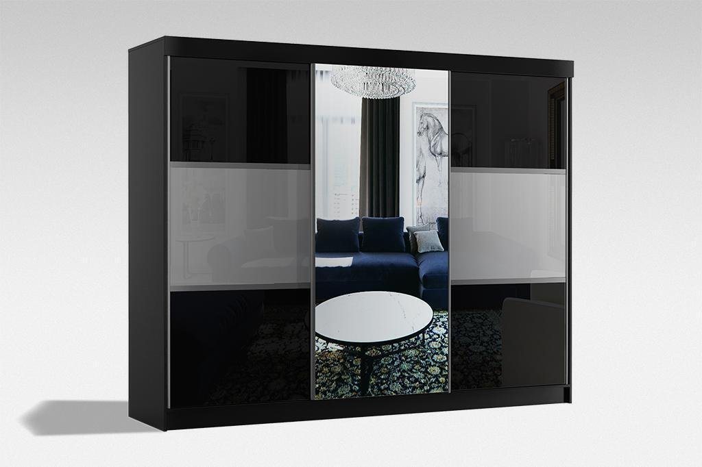JVmoebel Kleiderschrank Hochglanz Kleiderschränke Möbel Schränke Mehrzweck Kleider Schrank Made in Europa von JVmoebel