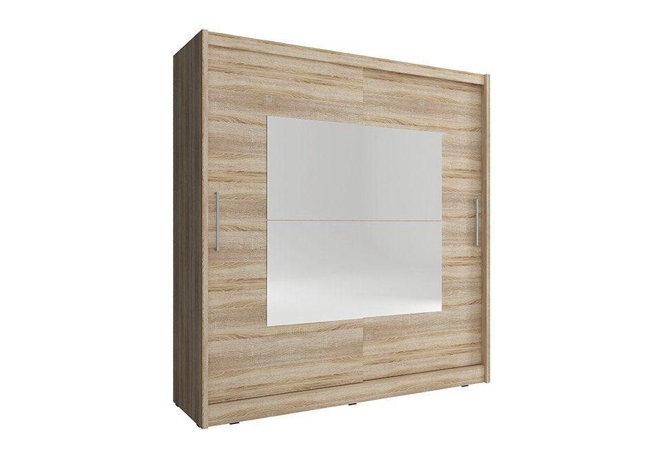 JVmoebel Kleiderschrank Design Kleider Schrank Schiebe Schränke Holz Schwebe Türen Kleider von JVmoebel