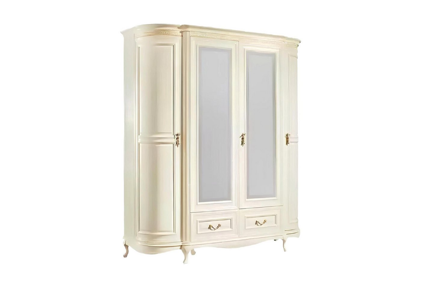 JVmoebel Kleiderschrank Holz Kleiderschrank Luxus Schlafzimmer Möbel Schränke (1-St., Kleiderschrank) Made in Europa von JVmoebel