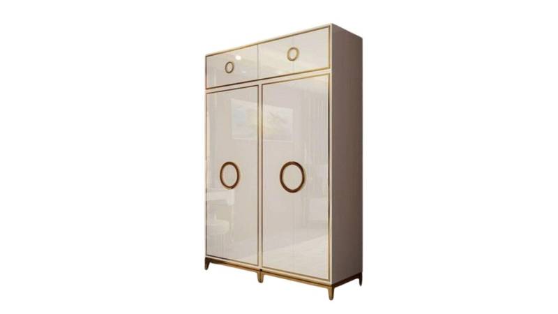 JVmoebel Kleiderschrank Kleider Schrank Hochglanz Kleiderschränke Möbel Wohnen Holz Hochglanz Made in Europa von JVmoebel