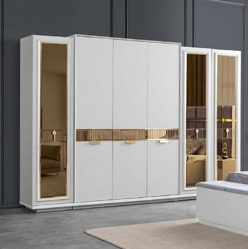 JVmoebel Kleiderschrank Shrank mit Spiegel Spiegelschrank Schlafzimmerschrank modern (1-St., Kleiderschrank) Made in Europa von JVmoebel