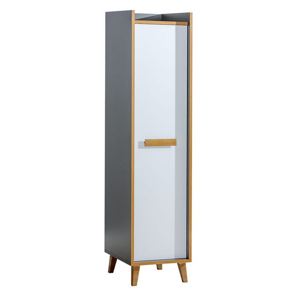 JVmoebel Kleiderschrank Mehrzweck Hochschrank mit 1 Tür und Schubladen für das Wohnzimmer Made in Europa von JVmoebel