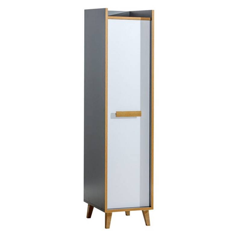 JVmoebel Kleiderschrank Mehrzweck Hochschrank mit 1 Tür und Schubladen für das Wohnzimmer Made in Europa von JVmoebel