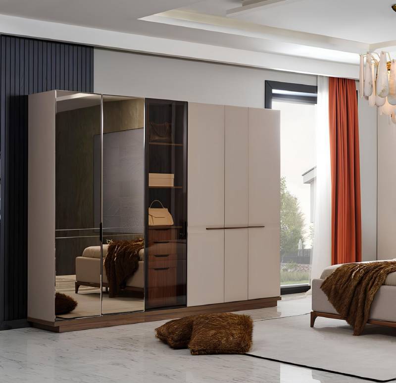 JVmoebel Kleiderschrank Schrank Möbel Schränke Schlafzimmer Garderobenschrank modern (Kleiderschrank) Made in Europa von JVmoebel