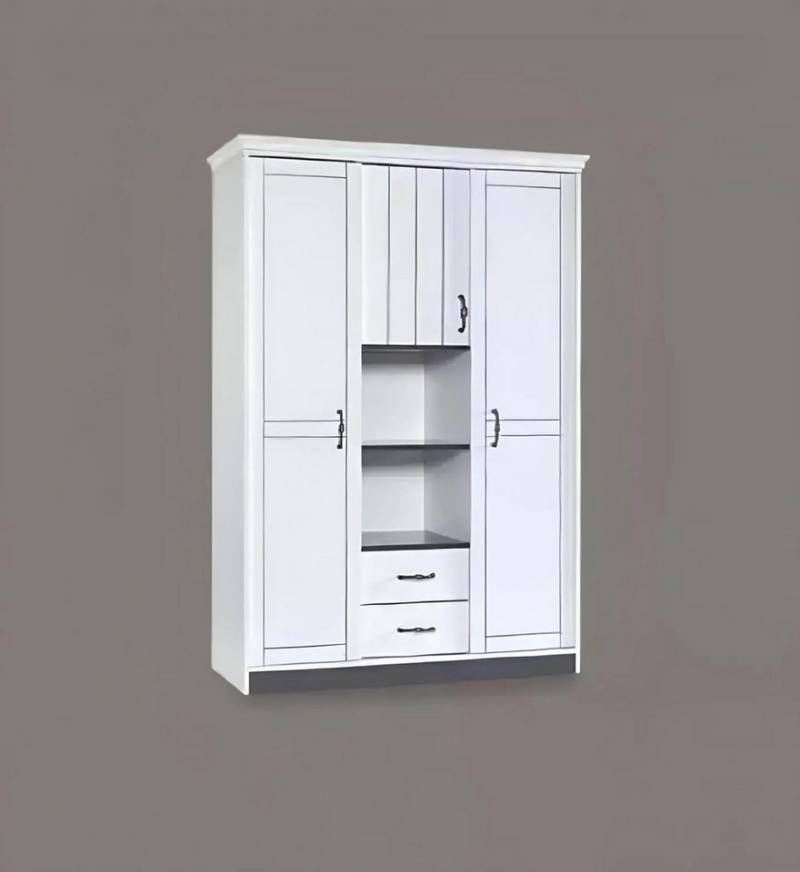 JVmoebel Kleiderschrank Weißer Holzschrank für das Landhausstil Schlafzimmer Möbelset Made in Europa JVmoebel Kleiderschrank Weißer Holzschrank für das Landhausstil Schlafzimmer Möbelset Made in Europa von JVmoebel