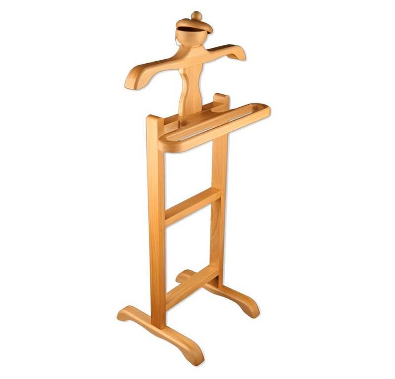 JVmoebel Kleiderständer Buche Holz Wäscheständer Kleiderstang Garderobenständer Sofort, (1 St), Made in Europa von JVmoebel