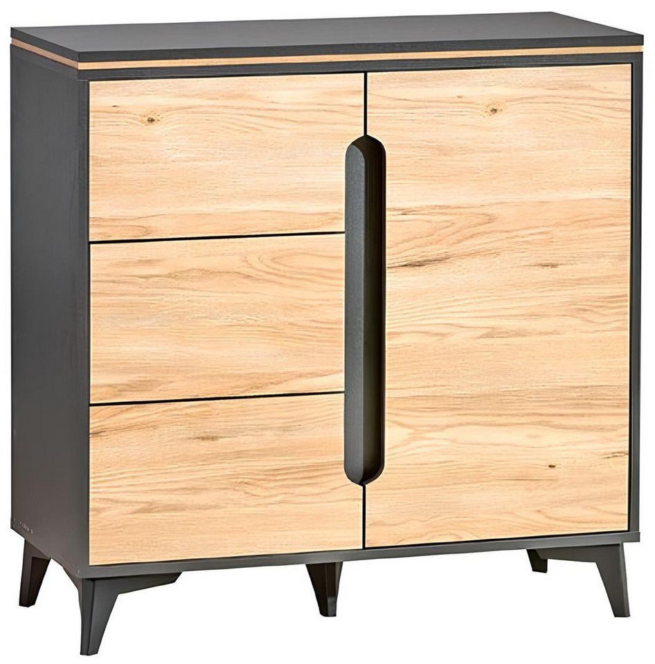 JVmoebel Kombikommode Braunes Highboard Vitrine für das Wohnzimmer, Sideboard Schrank, Made in Europa von JVmoebel