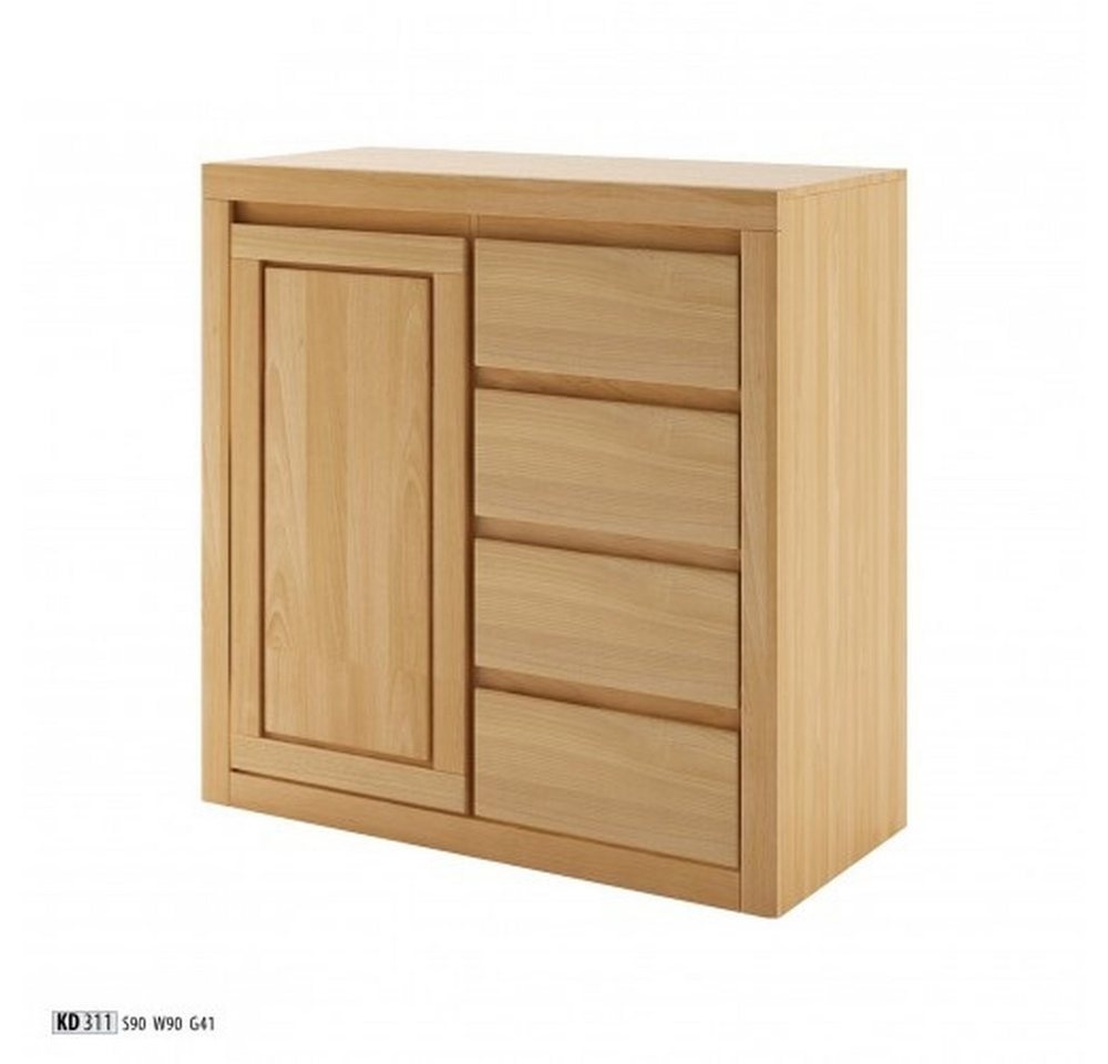 JVmoebel Kombikommode Echtholz Sideboard Kommode Lowboard Anrichte in Naturdesign, Made in Europa JVmoebel Kombikommode Echtholz Sideboard Kommode Lowboard Anrichte in Naturdesign, Made in Europa von JVmoebel