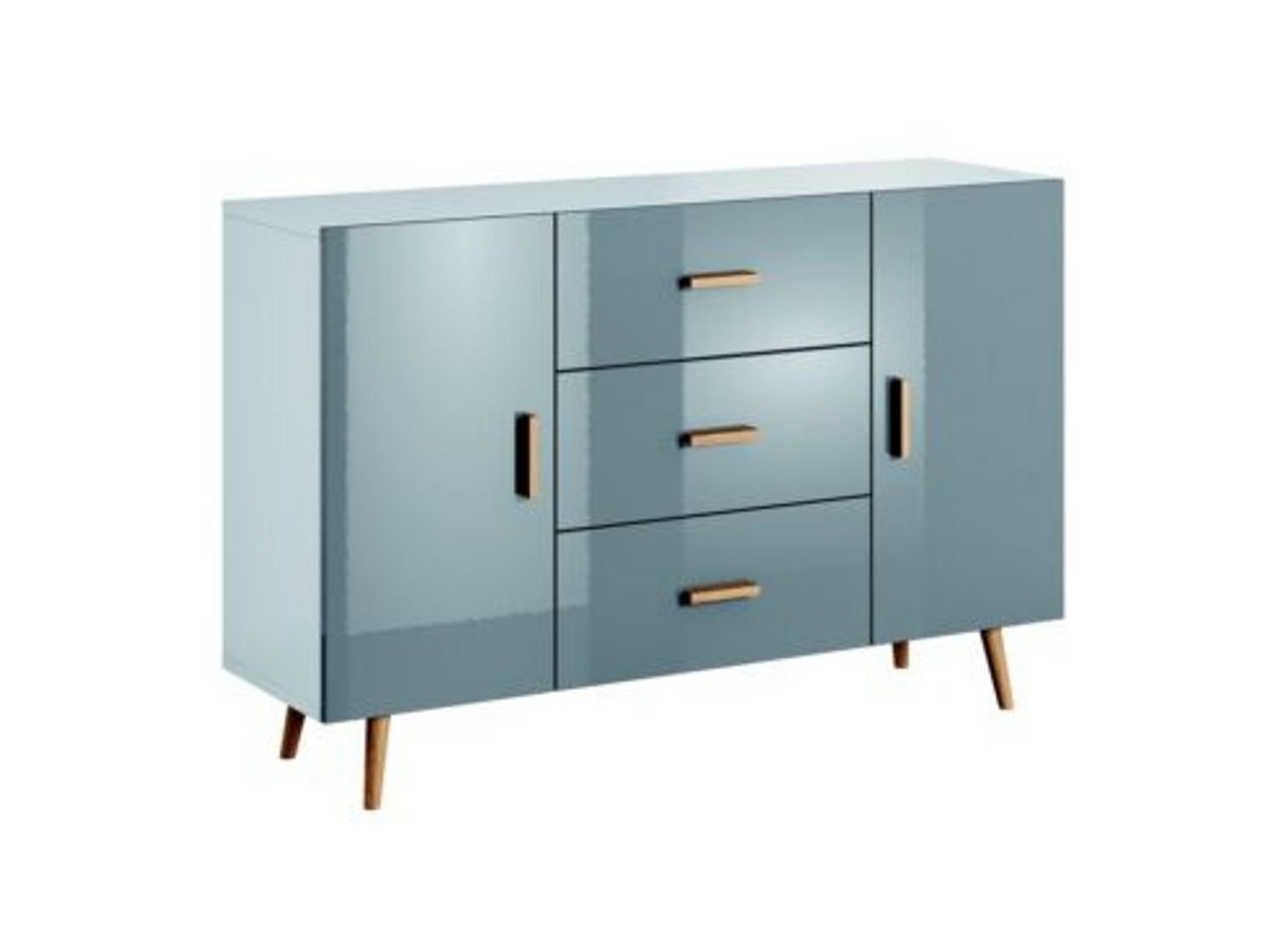 JVmoebel Kommode, Kommode Brillo Holz Sideboard Wohnzimmer Hochschrank Anrichte von JVmoebel