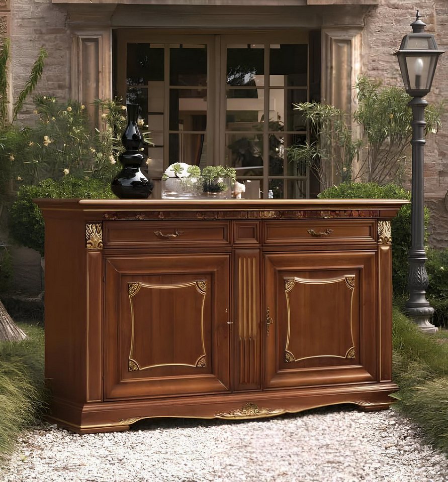 JVmoebel Kommode Barockes Sideboard in Braun für das Wohnzimmer - XXL Anrichte, Made in Europa JVmoebel Kommode Barockes Sideboard in Braun für das Wohnzimmer - XXL Anrichte, Made in Europa von JVmoebel
