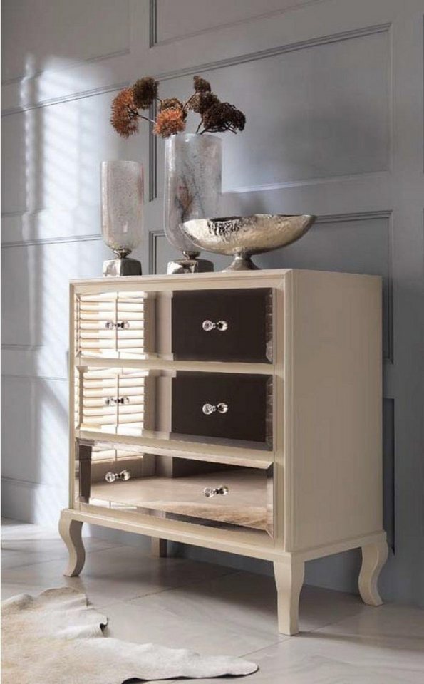 JVmoebel Kommode Beige Kommode Sideboard mit Stauraum für Ihr Zuhause, Made in Europa JVmoebel Kommode Beige Kommode Sideboard mit Stauraum für Ihr Zuhause, Made in Europa von JVmoebel