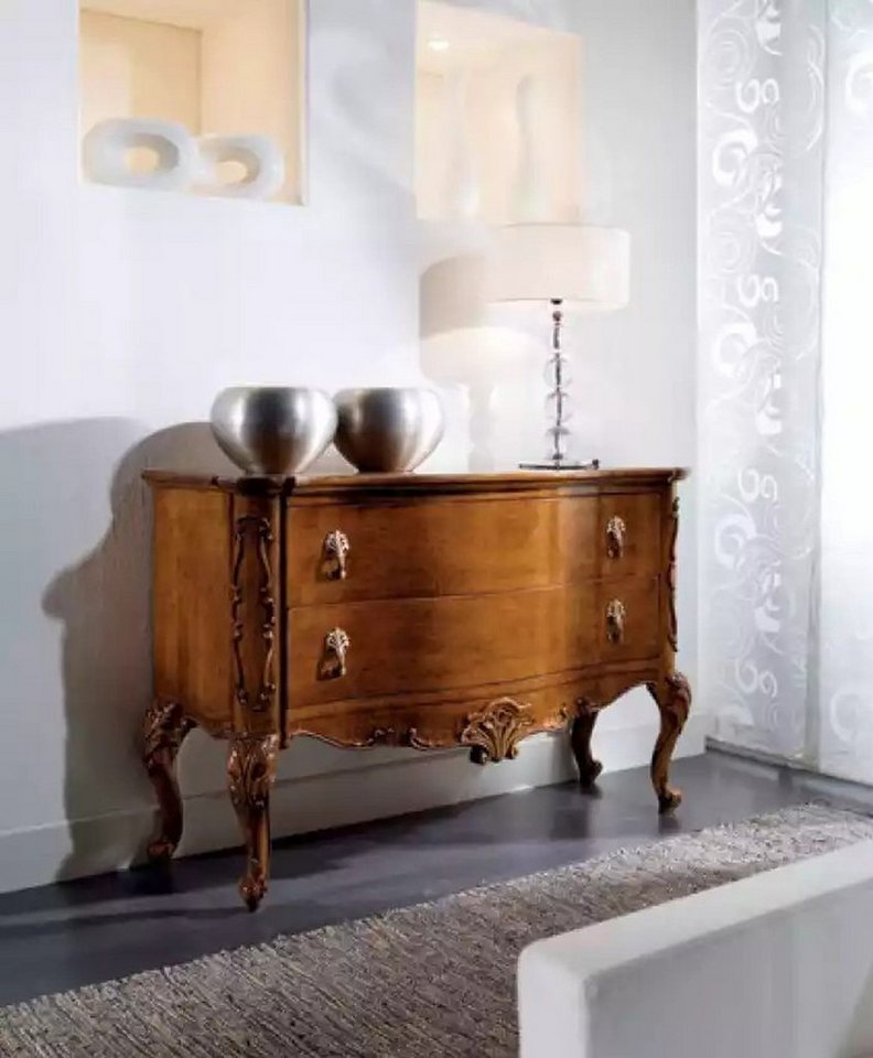 JVmoebel Kommode Braune Designkommode aus Holz für luxuriöses Schlafzimmer (1 St., Kommode), Made in Italy von JVmoebel