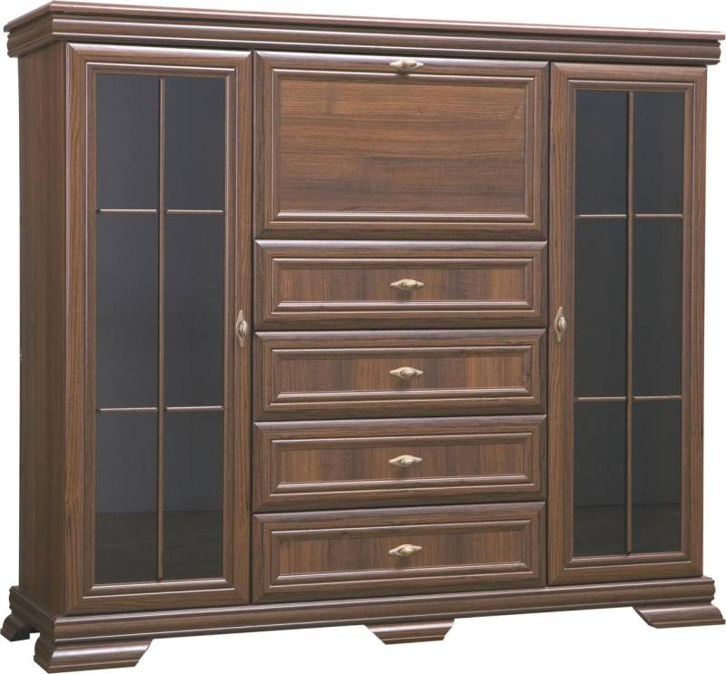 JVmoebel Kommode Braune Massivholz Kommode Anrichte Schrank für Stauraum, Made in Europa JVmoebel Kommode Braune Massivholz Kommode Anrichte Schrank für Stauraum, Made in Europa von JVmoebel