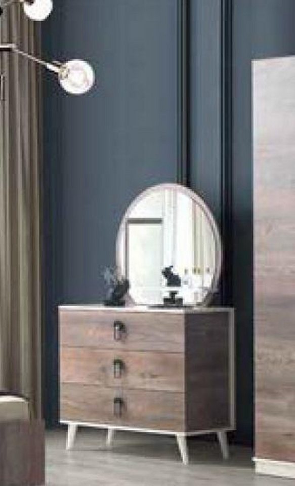 JVmoebel Kommode Brauner Kosmetiktisch Frisiertisch Konsole Kommode Tisch, Made in Europa JVmoebel Kommode Brauner Kosmetiktisch Frisiertisch Konsole Kommode Tisch, Made in Europa von JVmoebel