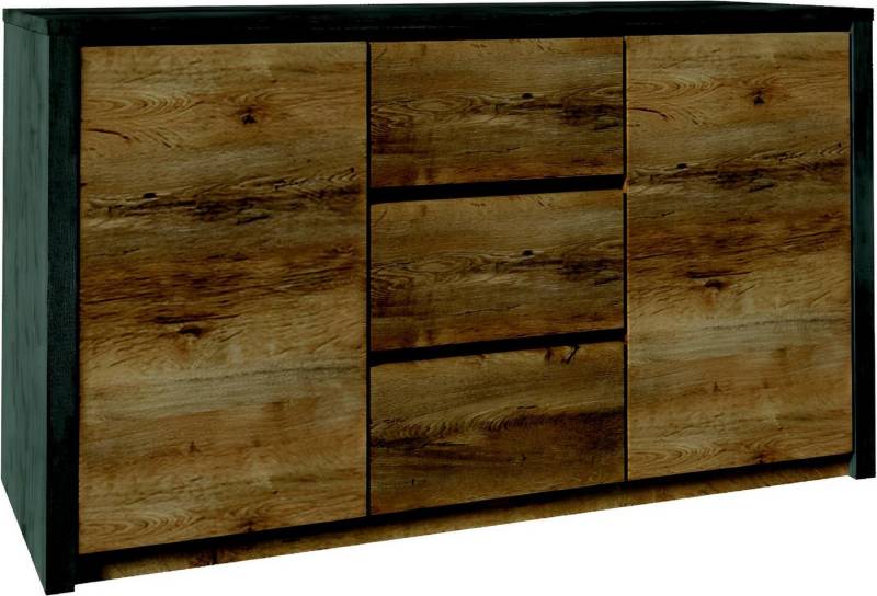 JVmoebel Kommode Braunes Holz-Lowboard - Elegante Kommode und Sideboard Möbel, Made in Europa JVmoebel Kommode Braunes Holz-Lowboard - Elegante Kommode und Sideboard Möbel, Made in Europa von JVmoebel