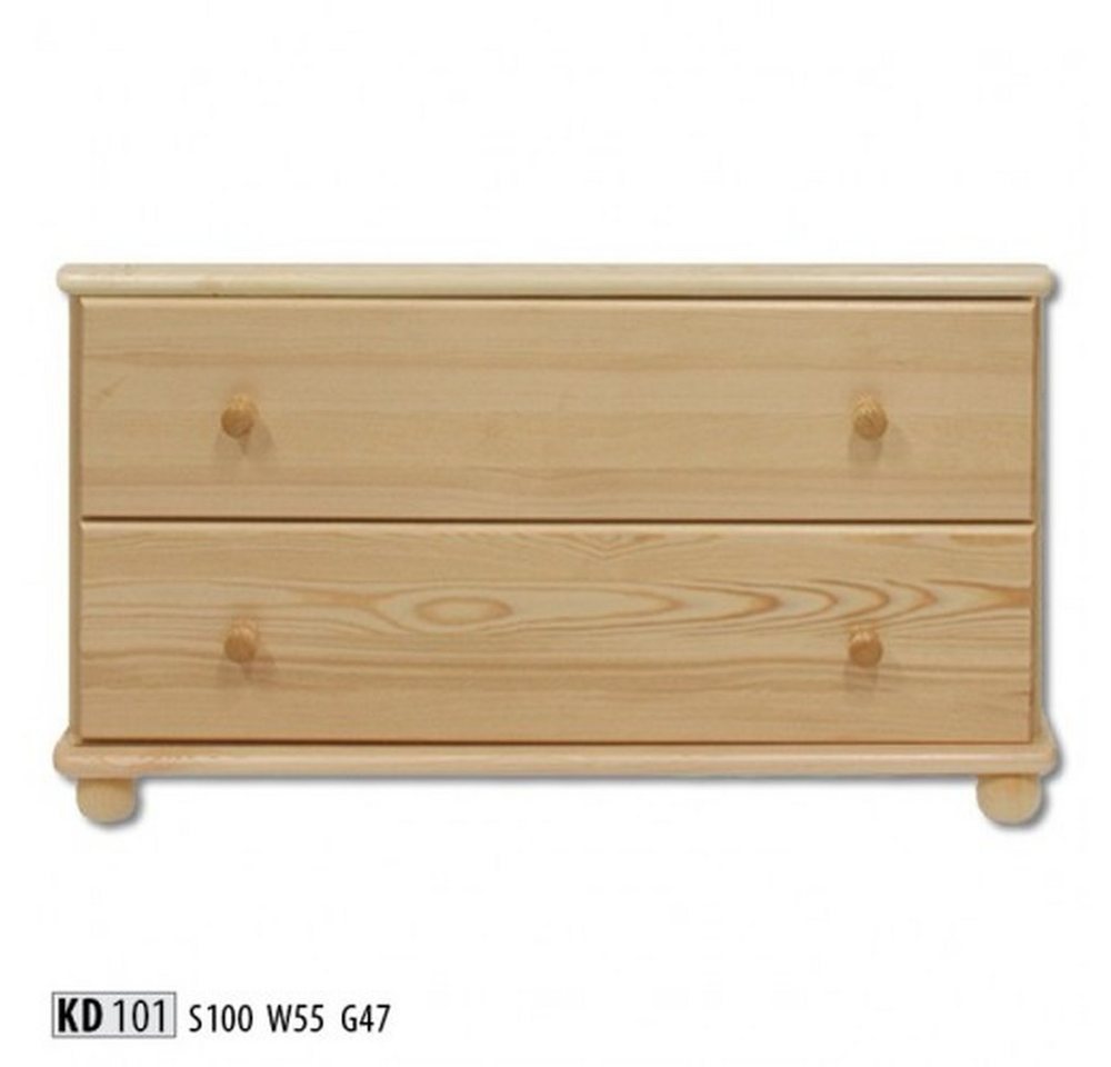 JVmoebel Kommode Braunes Sideboard aus Echtholz - Lowboard Anrichte Kommode (Kommode), Made in Europa von JVmoebel