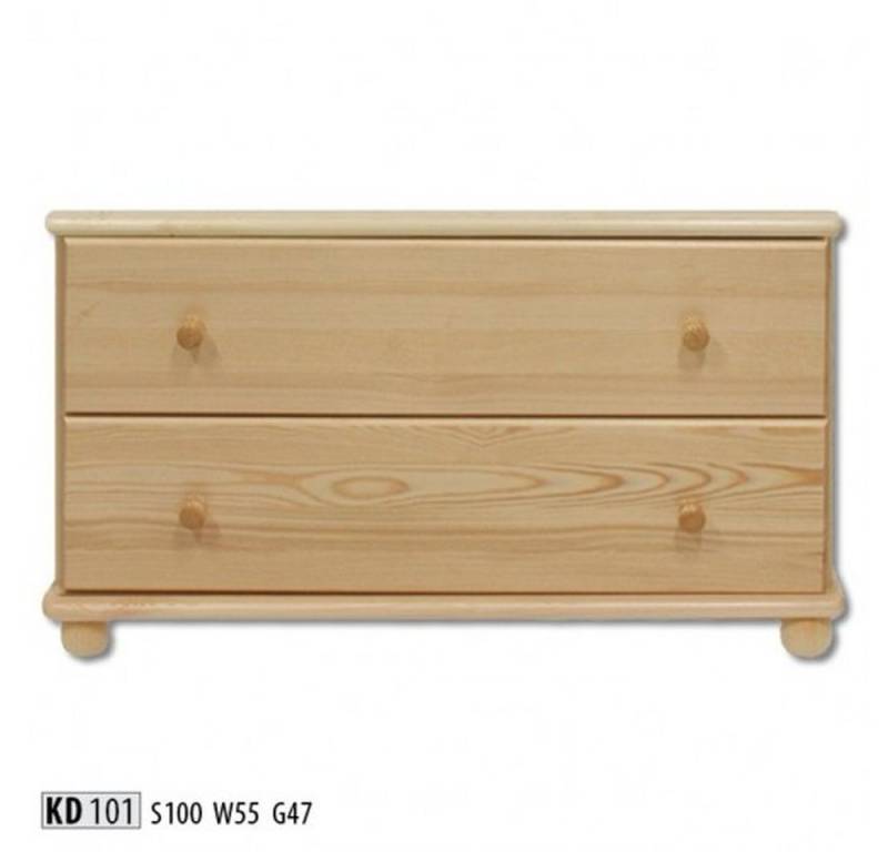 JVmoebel Kommode Braunes Sideboard aus Echtholz - Lowboard Anrichte Kommode (Kommode), Made in Europa von JVmoebel