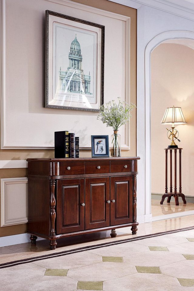 JVmoebel Kommode Braunes Sideboard aus massivem Holz - Möbel Kommode, Made in Europa JVmoebel Kommode Braunes Sideboard aus massivem Holz - Möbel Kommode, Made in Europa von JVmoebel