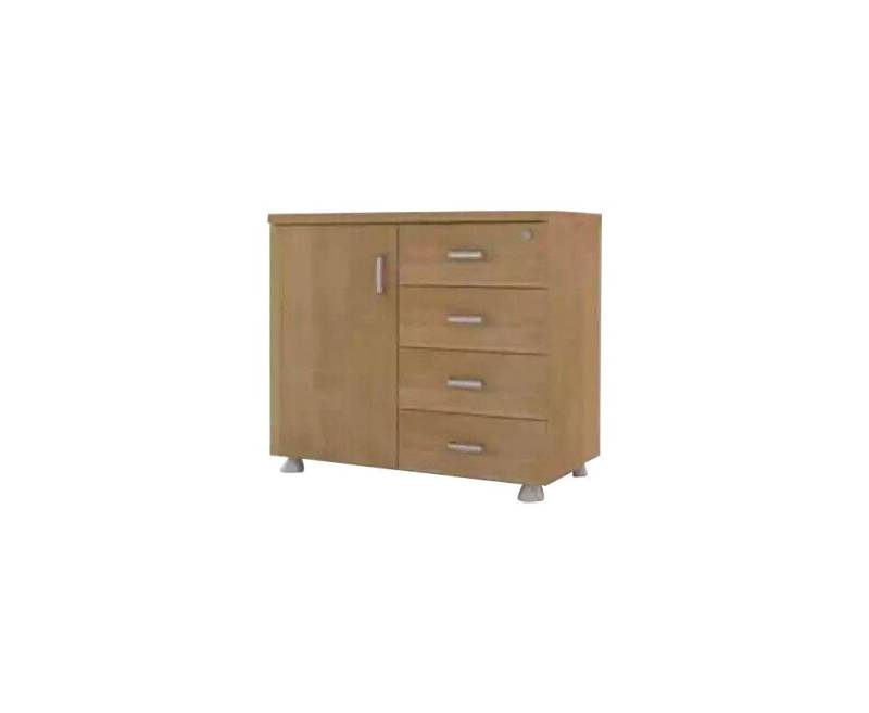 JVmoebel Kommode Büro Kommode Holz Schrank Arbeitszimmer Neu Klassischer Möbel (Büro Kommode), Made in Europa von JVmoebel