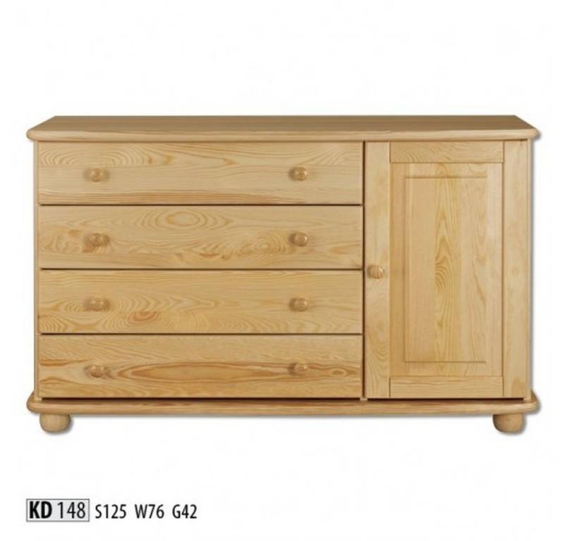 JVmoebel Kommode Eichenschrank Sideboard Anrichte aus Massivholz Möbelstücke, Made in Europa JVmoebel Kommode Eichenschrank Sideboard Anrichte aus Massivholz Möbelstücke, Made in Europa von JVmoebel