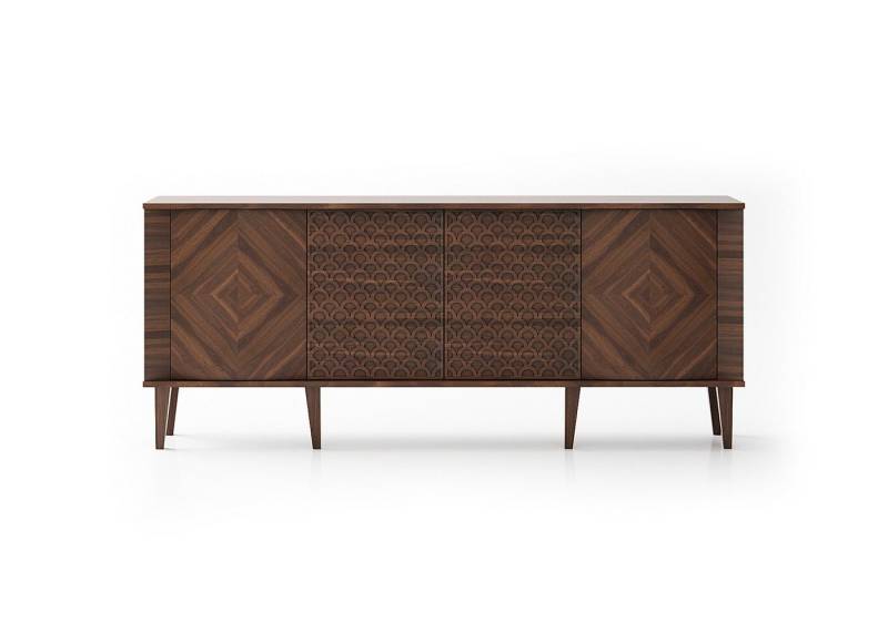 JVmoebel Kommode Elegante braune Holz-Konsole im zeitlosen Design, Made in Europe JVmoebel Kommode Elegante braune Holz-Konsole im zeitlosen Design, Made in Europe von JVmoebel