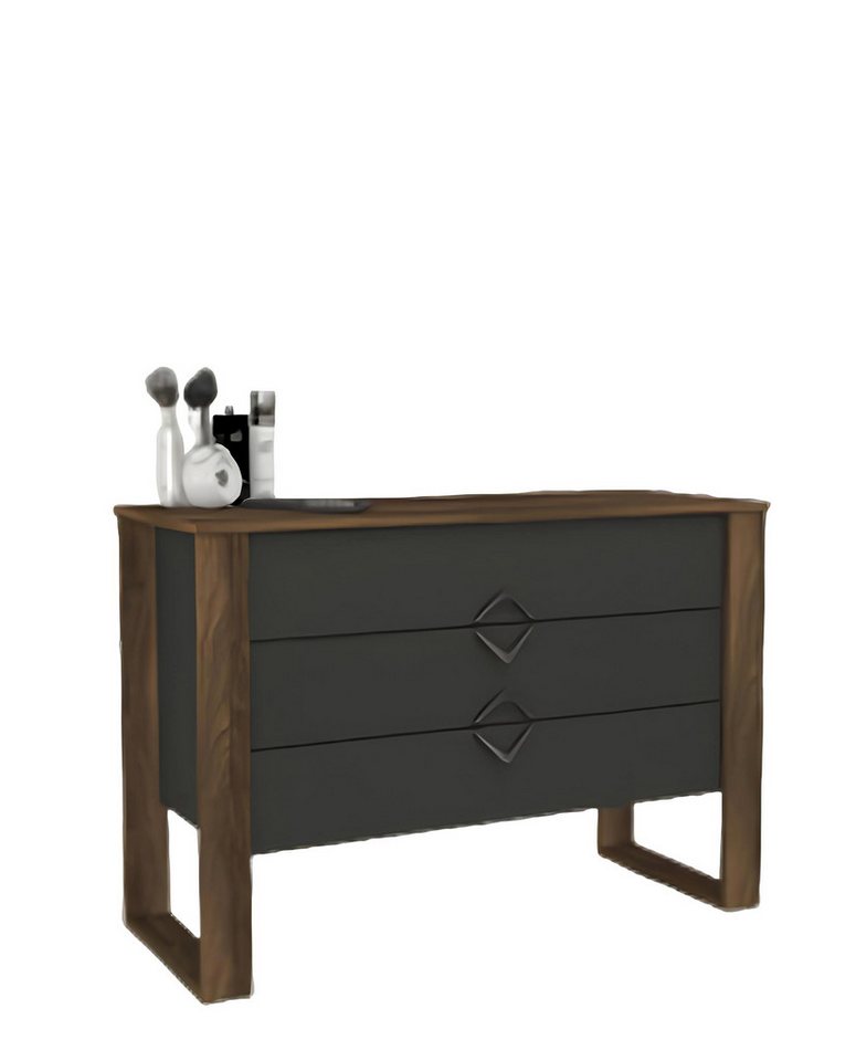 JVmoebel Kommode Kommode Anrichte Highboard Buffet Sideboard Kommoden Spiegel (Kommode), Made in Europa von JVmoebel