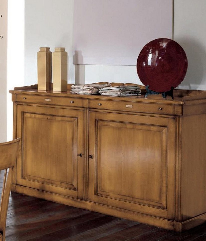 JVmoebel Kommode Kommode Anrichte Sideboard Braun Sideboards Massiv Holz Schrank Möbel (Kommode), Made in Europa von JVmoebel