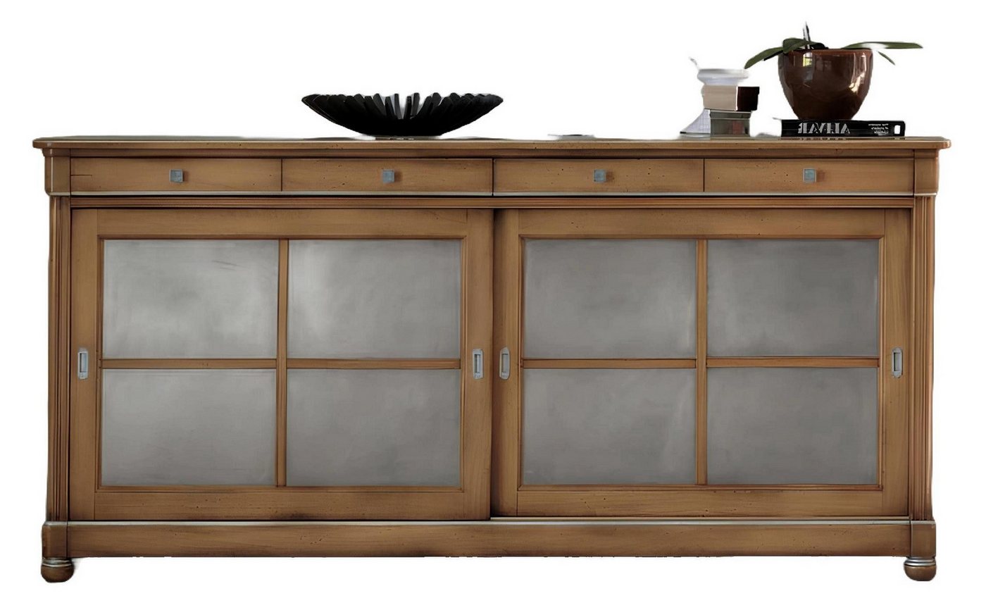 JVmoebel Kommode Anrichte Sideboard Braun Massivholz Schrank Möbel Modern (Kommode), Made in Italy von JVmoebel