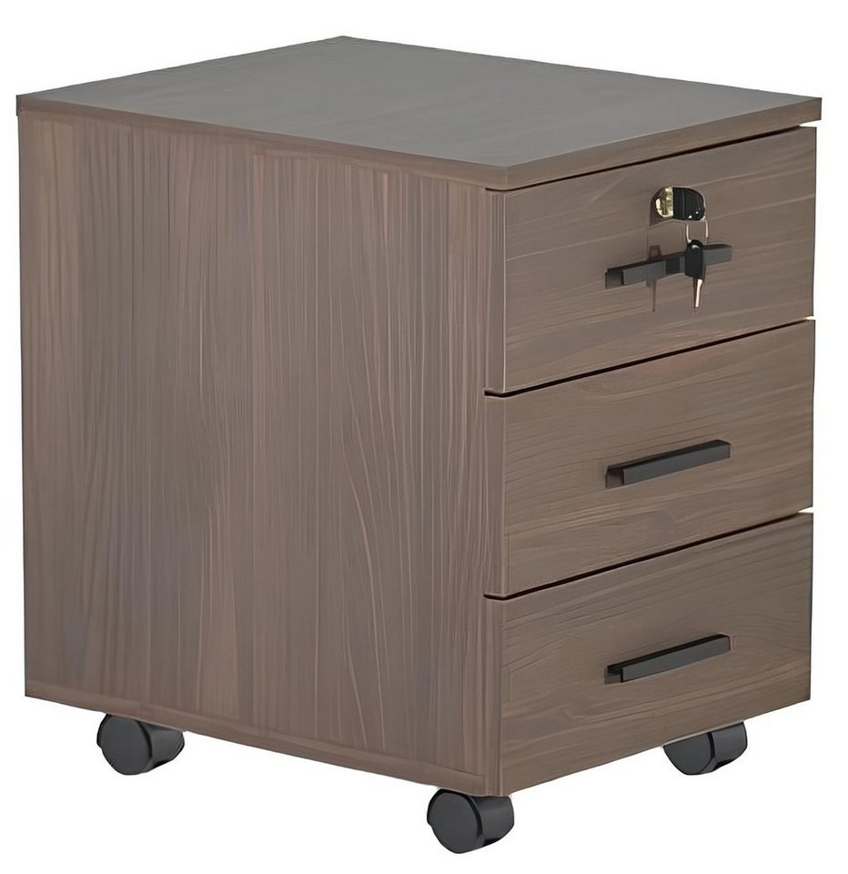 JVmoebel Kommode Modernes Arbeitszimmer Braun Einfarbig Rechteckig Design (Kommode), Made in Europa von JVmoebel