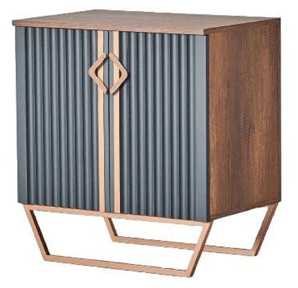 JVmoebel Kommode Modernen Braun Grau Zweifarbig Aktenschrank für Arbeitszimmer (Kommode), Made in Europa von JVmoebel