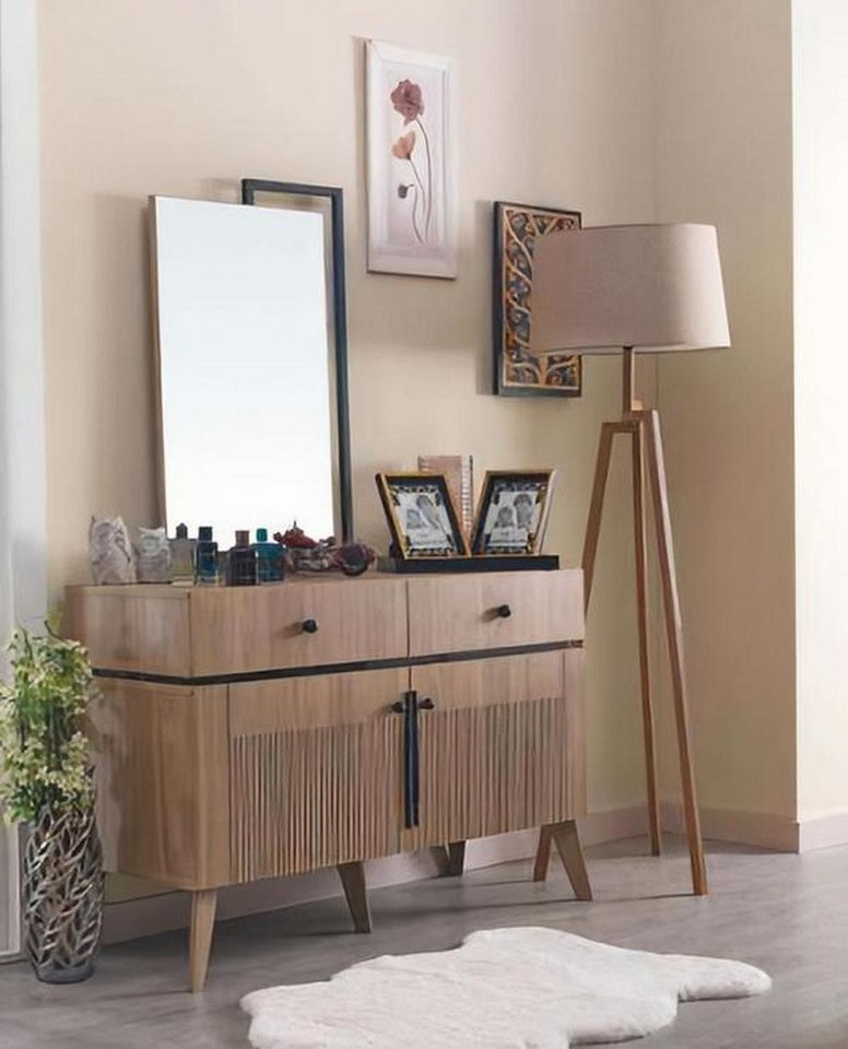 JVmoebel Kommode Kommode Highboard Garderobe Ankleide Schrank Flurkommode Anrichte (1 St., Kommode), Made in Europa von JVmoebel