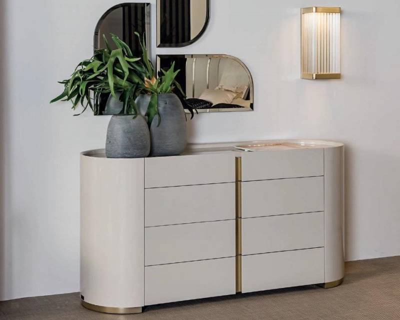 JVmoebel Kommode Kommode Sideboard Design Einrichtung Lowboard Kommoden Italienische (Kommode), Made in Europa von JVmoebel