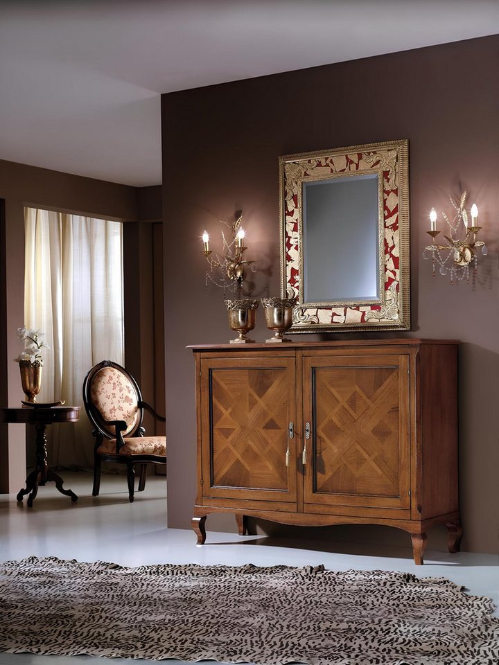 JVmoebel Kommode Massivholz Kommode mit Schubladen für das Wohnzimmer (Kommode), Made in Italy von JVmoebel