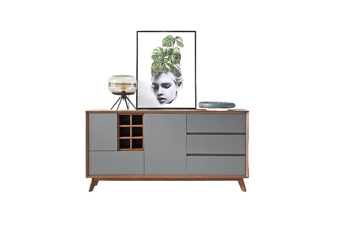JVmoebel Kommode Moderne Kommode Vitrine Kommodenschrank Schrank Möbelstück (Kommode), Made in Europa von JVmoebel